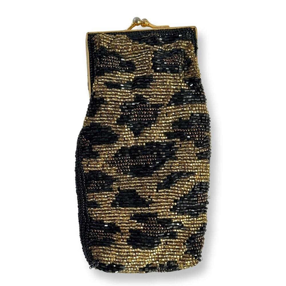 Vintage Beaded Glasses Case